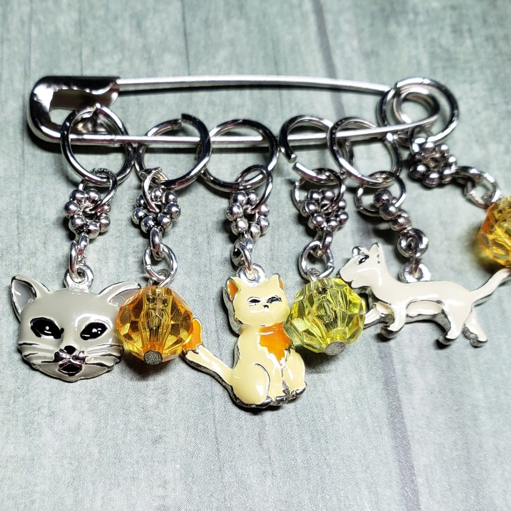 Charm Dangle  Kitties Set